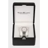 Silver watch with diamonds