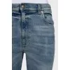 Tapered jeans with signature hardware
