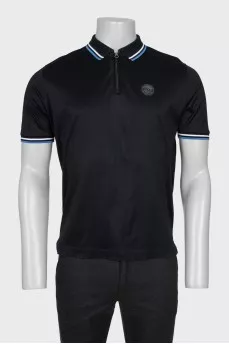 Men's polo shirt with brand logo