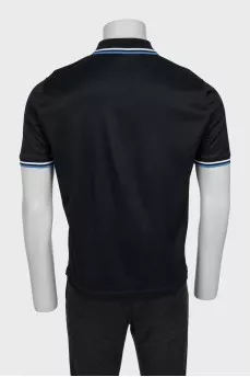 Men's polo shirt with brand logo