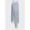 Blue skirt with decorative details