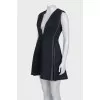 Gray sleeveless dress