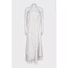 Loose-fitting striped sundress