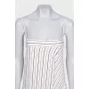 Loose-fitting striped sundress