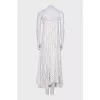 Loose-fitting striped sundress