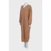 Brown wool dress