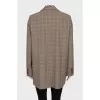 Single-breasted button-down jacket