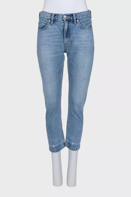 Укорочені джинси tapered fit