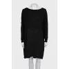 Loose-fitting wool dress