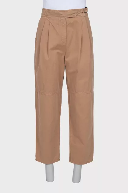 Мужские wide leg брюки с биркой
