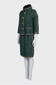 Suit with a jacket and dress