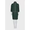 Suit with a jacket and dress