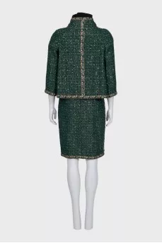 Suit with a jacket and dress