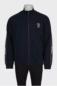 Men's sports jacket with stripes