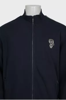 Men's sports jacket with stripes