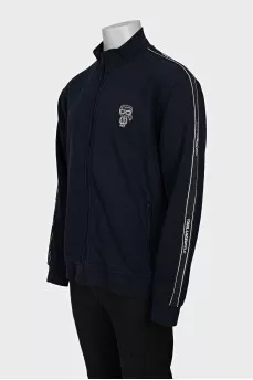 Men's sports jacket with stripes