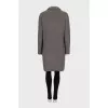Cashmere button-down coat