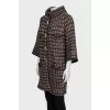 Wool and cashmere cardigan with buttons
