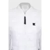 White quilted jacket