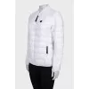 White quilted jacket