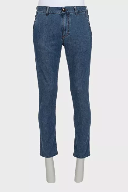 Чоловічі сині джинси regular fit