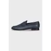 Men's blue loafers