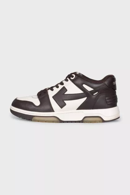 Men's brown sneakers Out Of Office