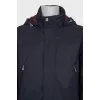 Men's straight blue jacket