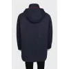 Men's straight blue jacket