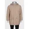 Men's beige jacket