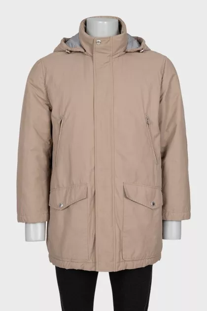 Men's beige jacket