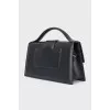 Le Gran Bambino black leather bag