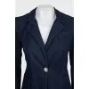 Denim button-down jacket