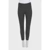 Black and white leggings