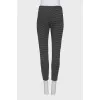 Black and white leggings