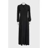 Black maxi dress with tag