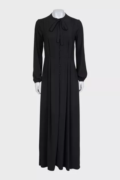 Black maxi dress with tag