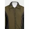 Reversible straight zip jacket