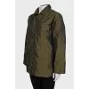 Reversible straight zip jacket