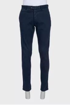 Чоловічі джинси темно-синього кольору slim fit