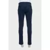 Men's dark blue slim fit jeans