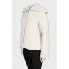 Short straight cut down jacket
