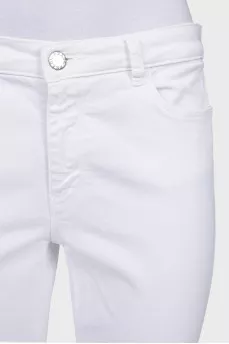 Белые джинсы skinny fit
