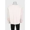 Men's sweatshirt with embroidered logo