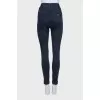 Джинси на високій посадці slim fit