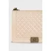Quilted leather Boy bag