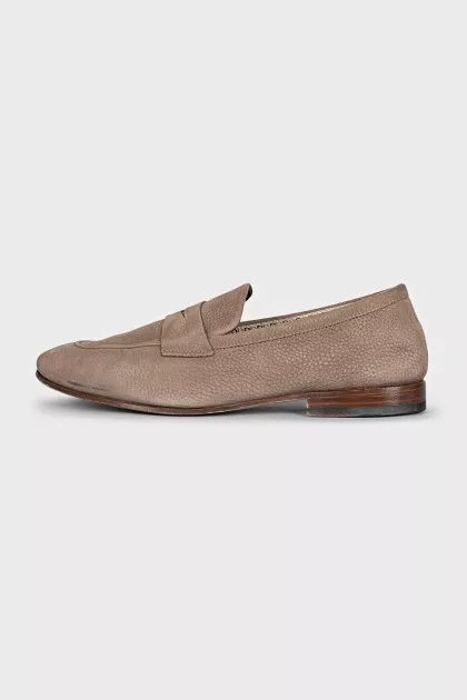 Men's soft leather loafers