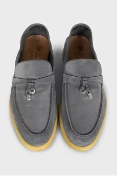 Summer Charms Walk loafers in blue suede