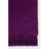 Purple cashmere scarf