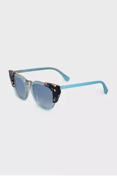 Blue browline sunglasses